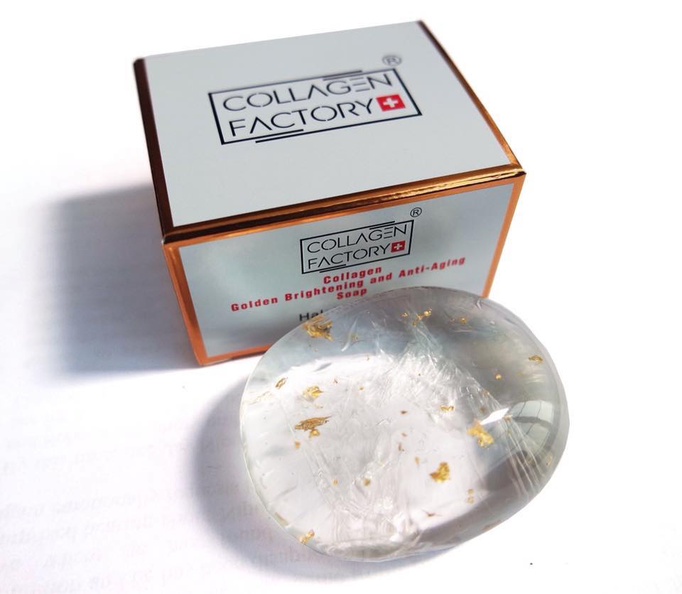 100 Wholesale Collagen Golden Brightening and Anti-Aging Soap