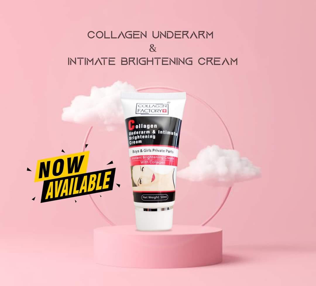 100 Wholesale Collagen Underarm & Intimate Brightening Cream